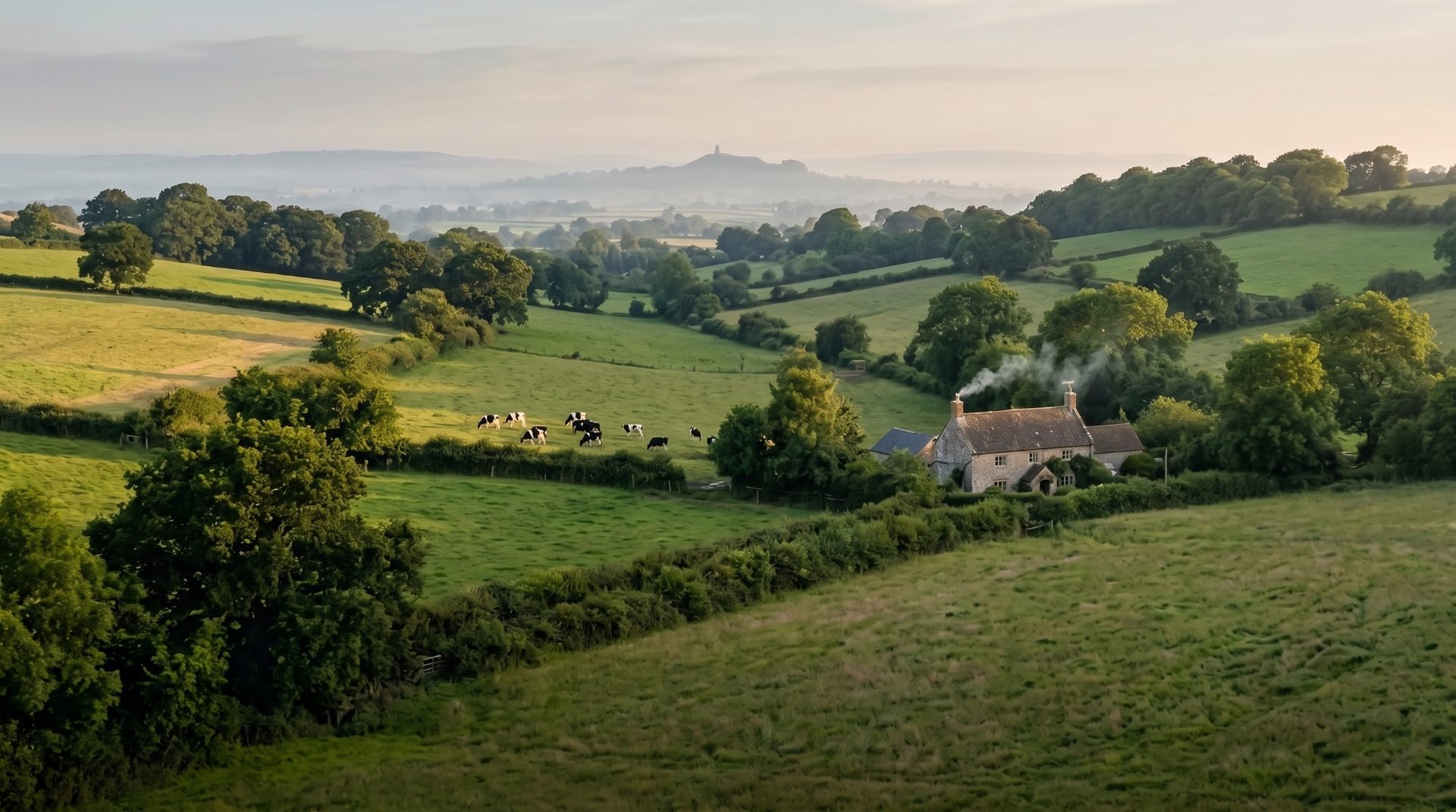 Rural Somerset landscape